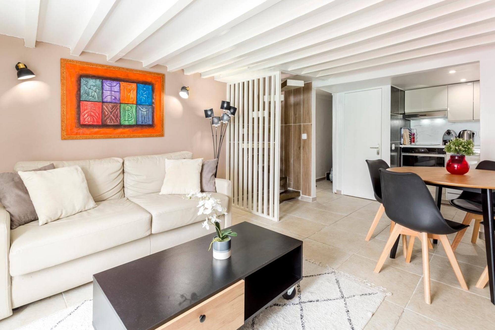 Appartement Rivoli Vieille du temple à Paris Extérieur photo